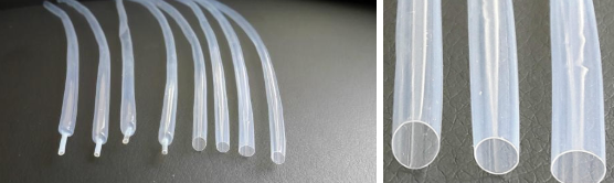 How high is the temperature of the PTFE heat shrinkable tube